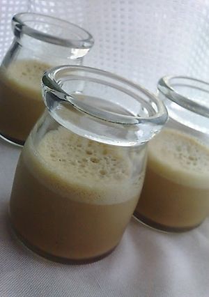 A picture of Simple Black Tea Mousse with Marshmallows.