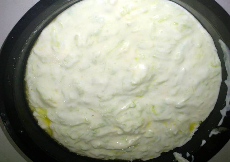 Recipe of Super Quick Homemade Tsaziki &#34;greek yogurt dip&#34;
