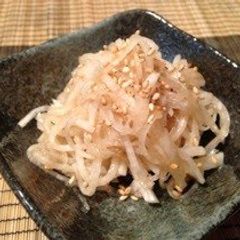 A picture of Extremely Easy and Quick - Namul Daikon Salad.