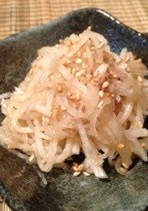 A picture of Extremely Easy and Quick - Namul Daikon Salad.