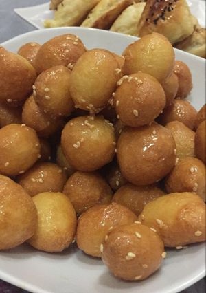 صورة لوصفة عجينة اللقيمات