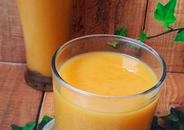 Cara Masak Mango yogurt smoothies yang Lezat