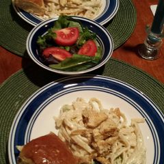 A picture of Fettuccine Alfredo.