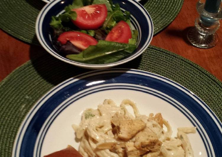 Recipe of Speedy Fettuccine Alfredo