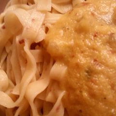 A picture of Pasta al Sugo di Zucca.