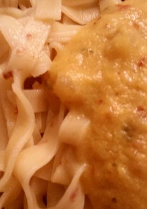 A picture of Pasta al Sugo di Zucca.
