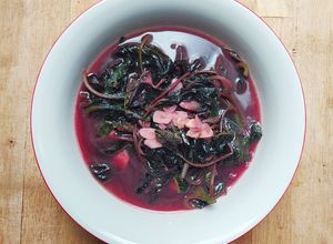 Foto resep Tumis Bayam Merah