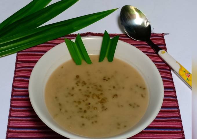 Bagaimana cara buat Bubur Kacang Hijau (merebus cepat, hemat gas 5.30.7)  lezat