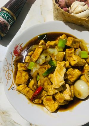 Foto resep Tahu saus lada hitam