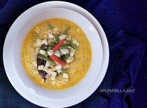 Foto resep Lodeh tahu tempe kacang