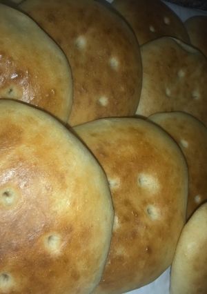 صورة لوصفة الخبز الحلو (المعروك او خبز القربان)