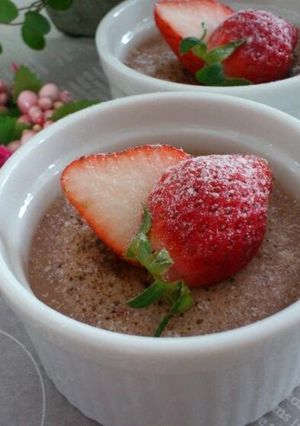 A picture of Macrobiotic Strawberry & Tofu Brulée.