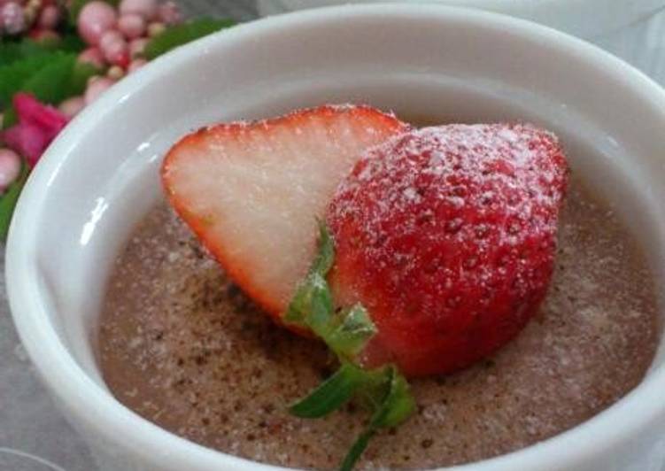 Macrobiotic Strawberry &amp; Tofu Brulée