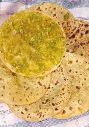 मटर के पराठे (Matar ke parathe recipe in hindi) रेसिपी मुख्य फोटो