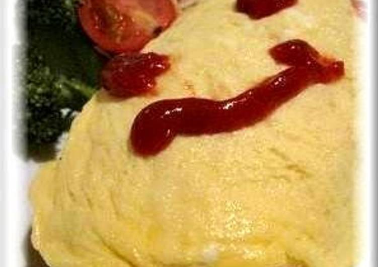 Recipe of Speedy Fluffy Microwaved Omurice