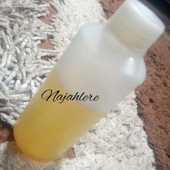A picture of Home made coconut oil.