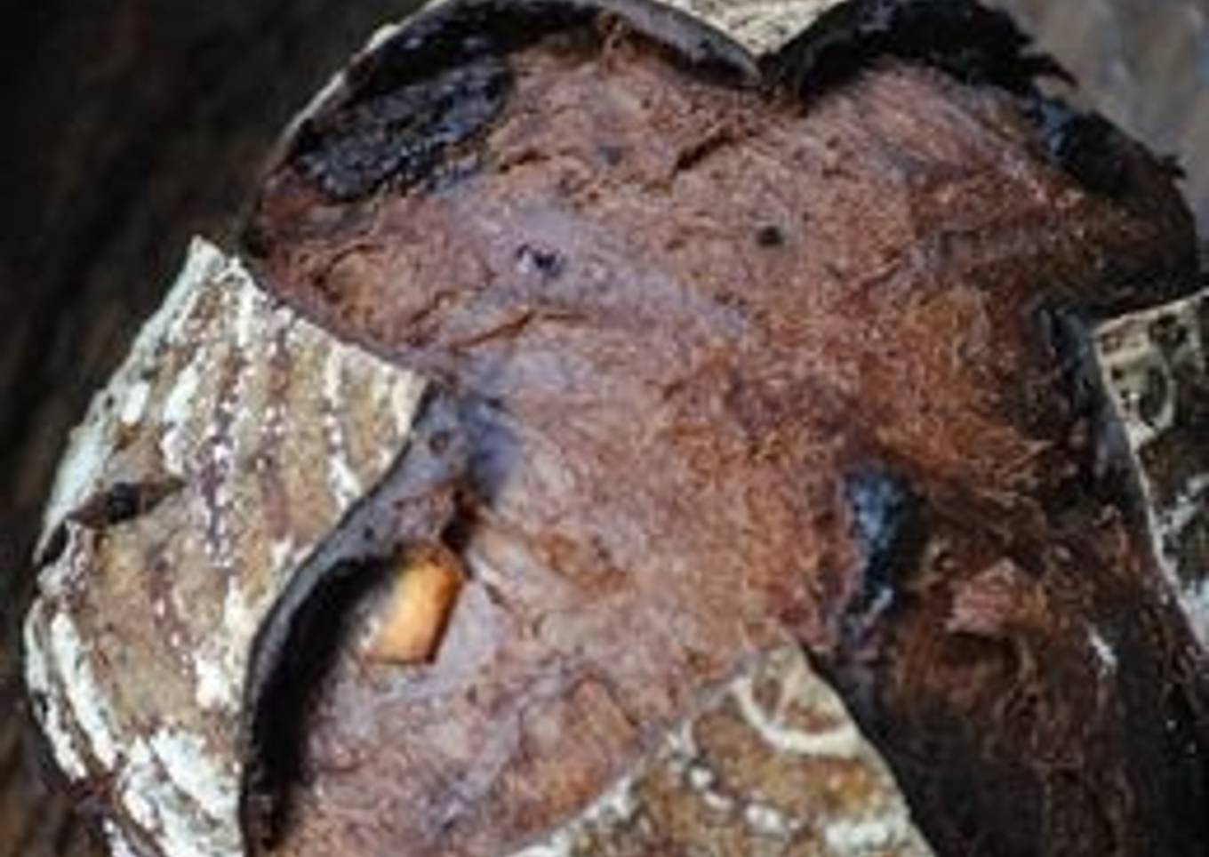 Pain de Campagne with Chocolate, Cranberries,and Yuzu Peel