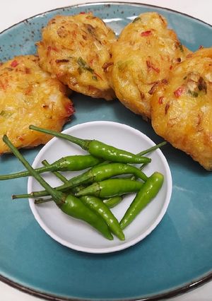 Foto resep Bakwan udang sayur🦐