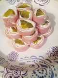 Ham and Pickle Pinwheels