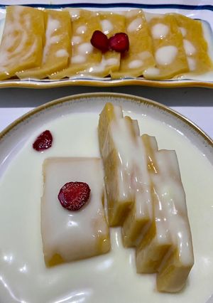 Foto resep Puding Labu Parang with Vla Vanila