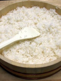 A picture of Sushi Rice.