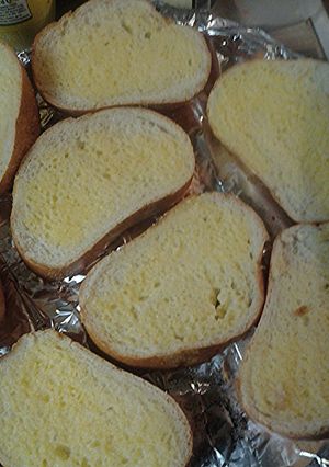A picture of Easy Italian garlic bread.
