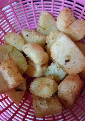 Foto resep Singkong empuk merekah