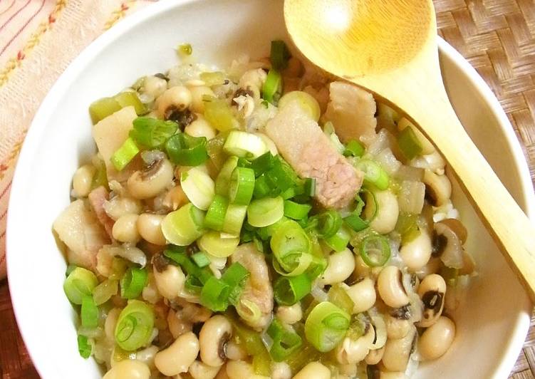 Recipe of Super Quick Homemade Easy Black Eyed Peas with Rice