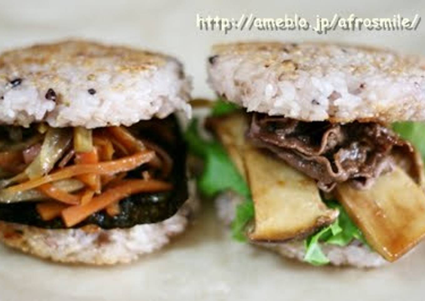 Very Easy Rice Burgers