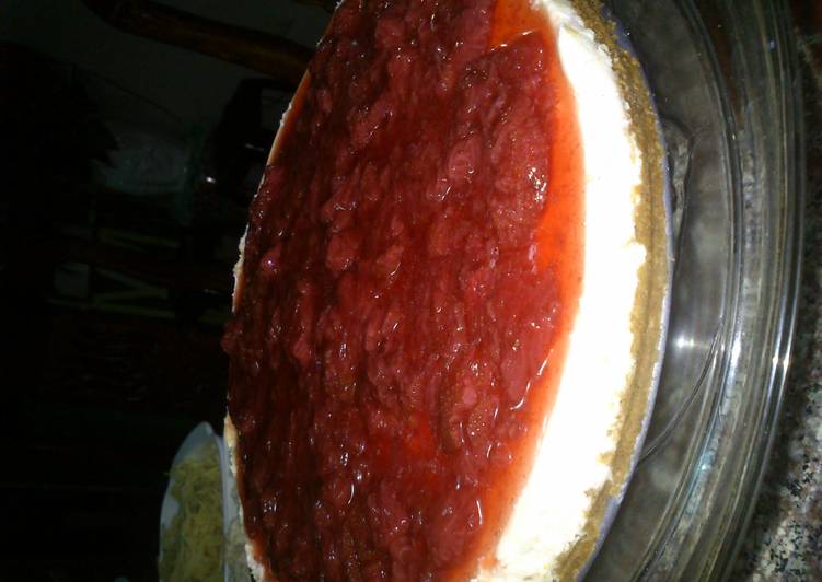 Recipe of Super Quick Homemade New York Cheesecake