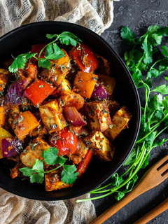 A picture of Paneer jalfrezi.