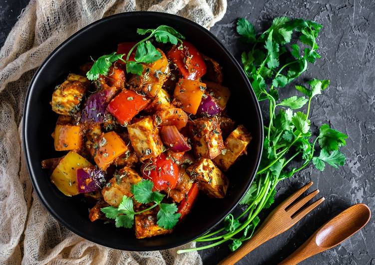 Step-by-Step Guide to Prepare Homemade Paneer jalfrezi