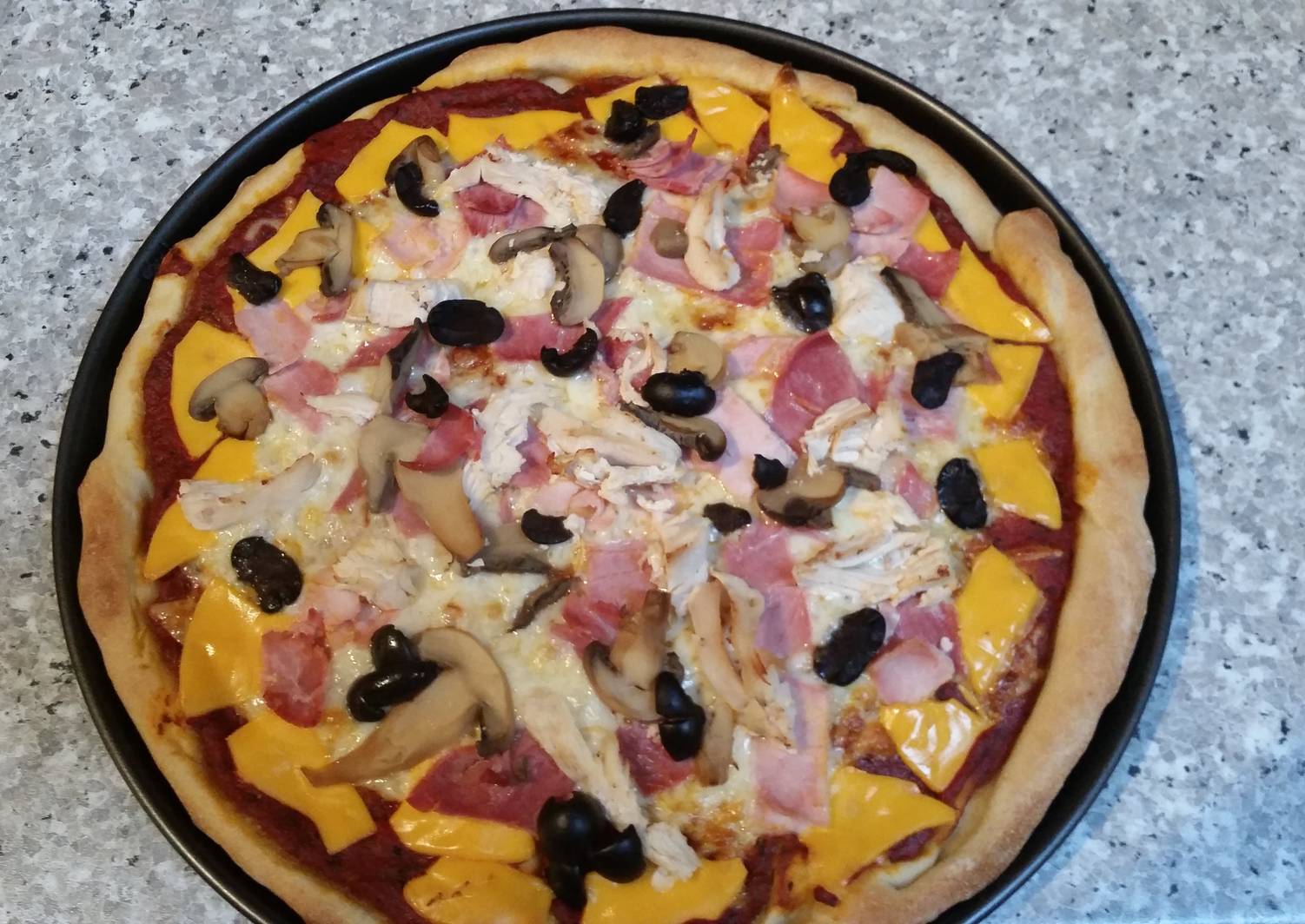 Pizza Recipe by Chrisrecipes - Cookpad