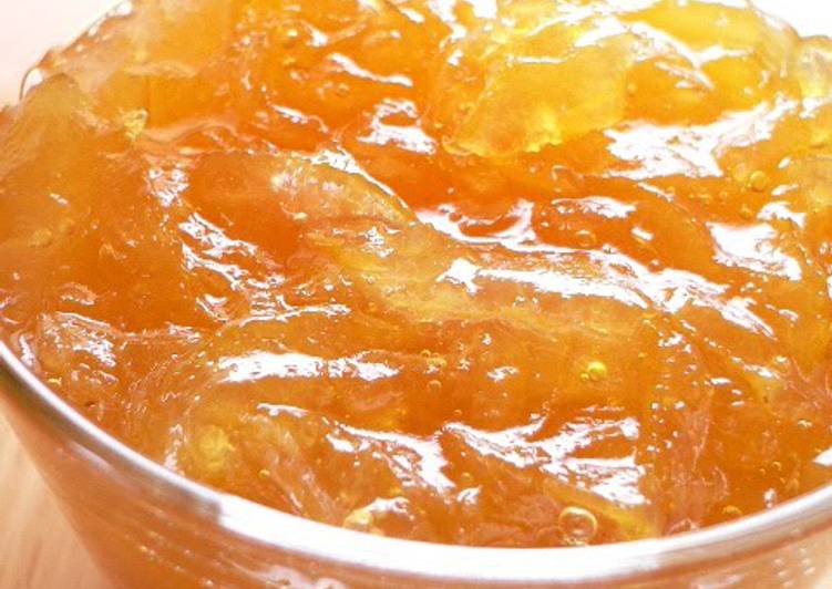 Simple Way to Prepare Favorite Yuzu Citrus Preserves