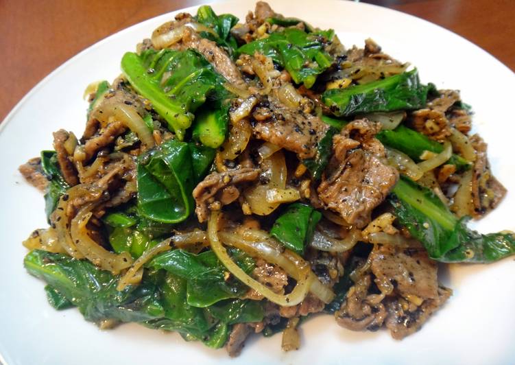 Recipe of Award-winning Black Pepper Beef