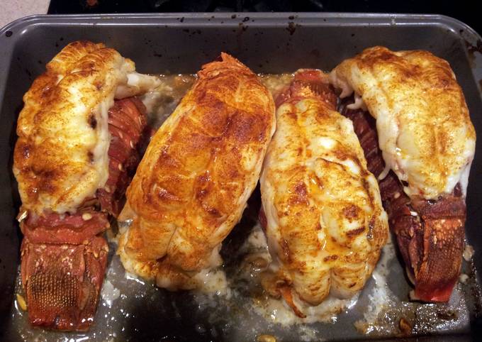 Baked Lobster Tail