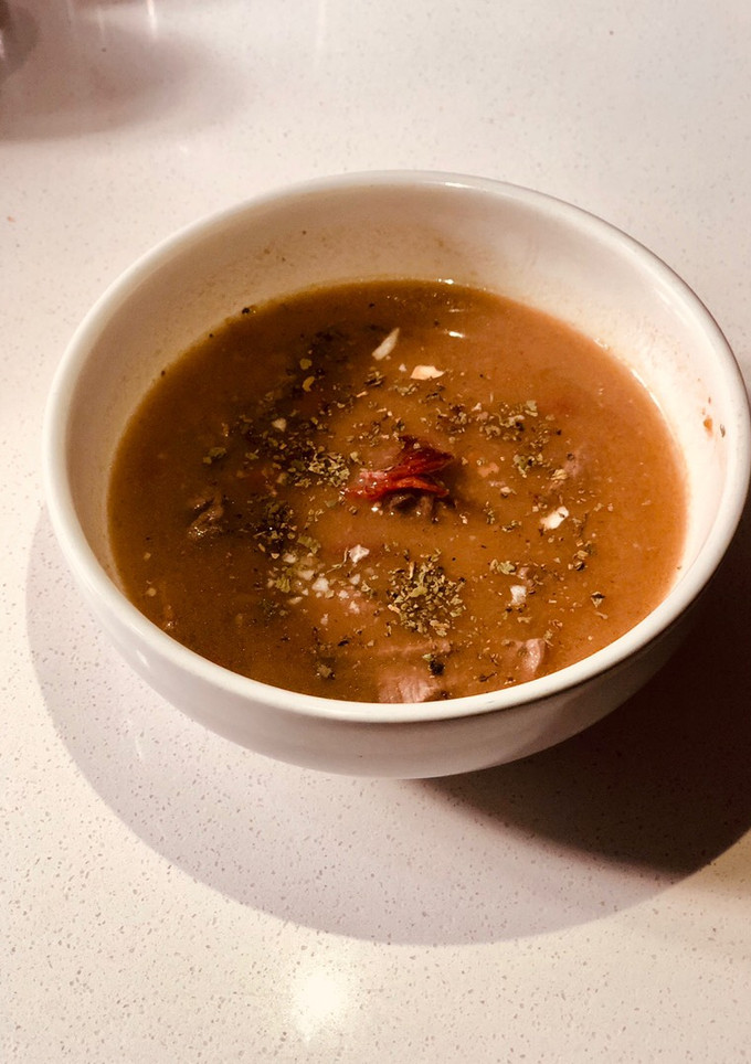 Una foto de Carne en su jugo