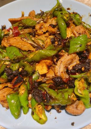 青龍小魚乾梅花豬 的食譜成品照片
