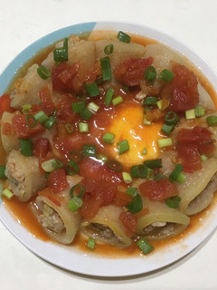 冬瓜豬絞肉捲 的食譜成品照片