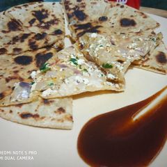 A picture of Paneer parantha.
