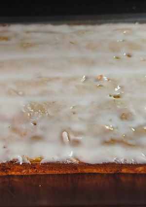Una foto de Budín de zanahorias y pera