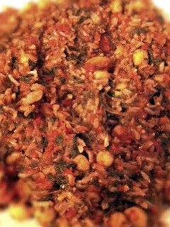 A picture of Spinach And Chick Pea Curry.