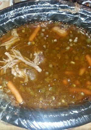 A picture of Crock pot Cajun Roast.
