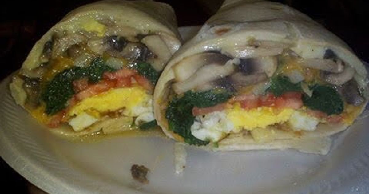 Awesome Deluxe Breakfast Wrap Recipe By Christine Squizzero