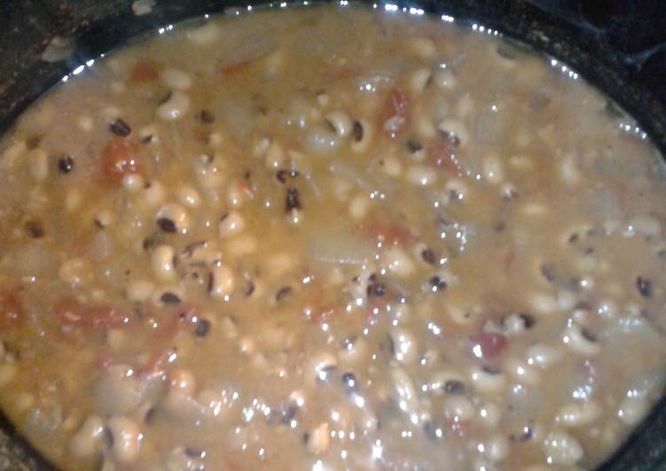 Easiest Way to Prepare Homemade Crock pot black eyed peas