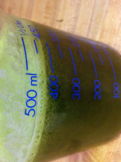 A picture of Kale Pineapple Mint Juice.
