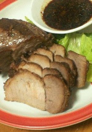 A picture of 15-Minute Cooking Time Microwave Roast Pork.