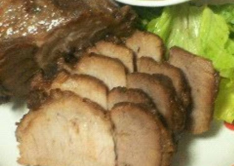 Steps to Make Any-night-of-the-week 15-Minute Cooking Time Microwave Roast Pork