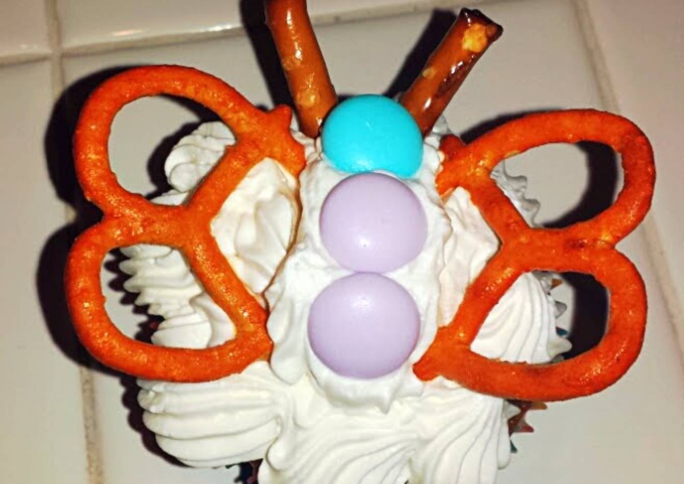 Ray's' Butterfly Carrot Cupcakes