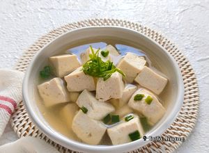 Foto resep Sup tahu ala Ho*Ben (kaldu dashi homemade)
